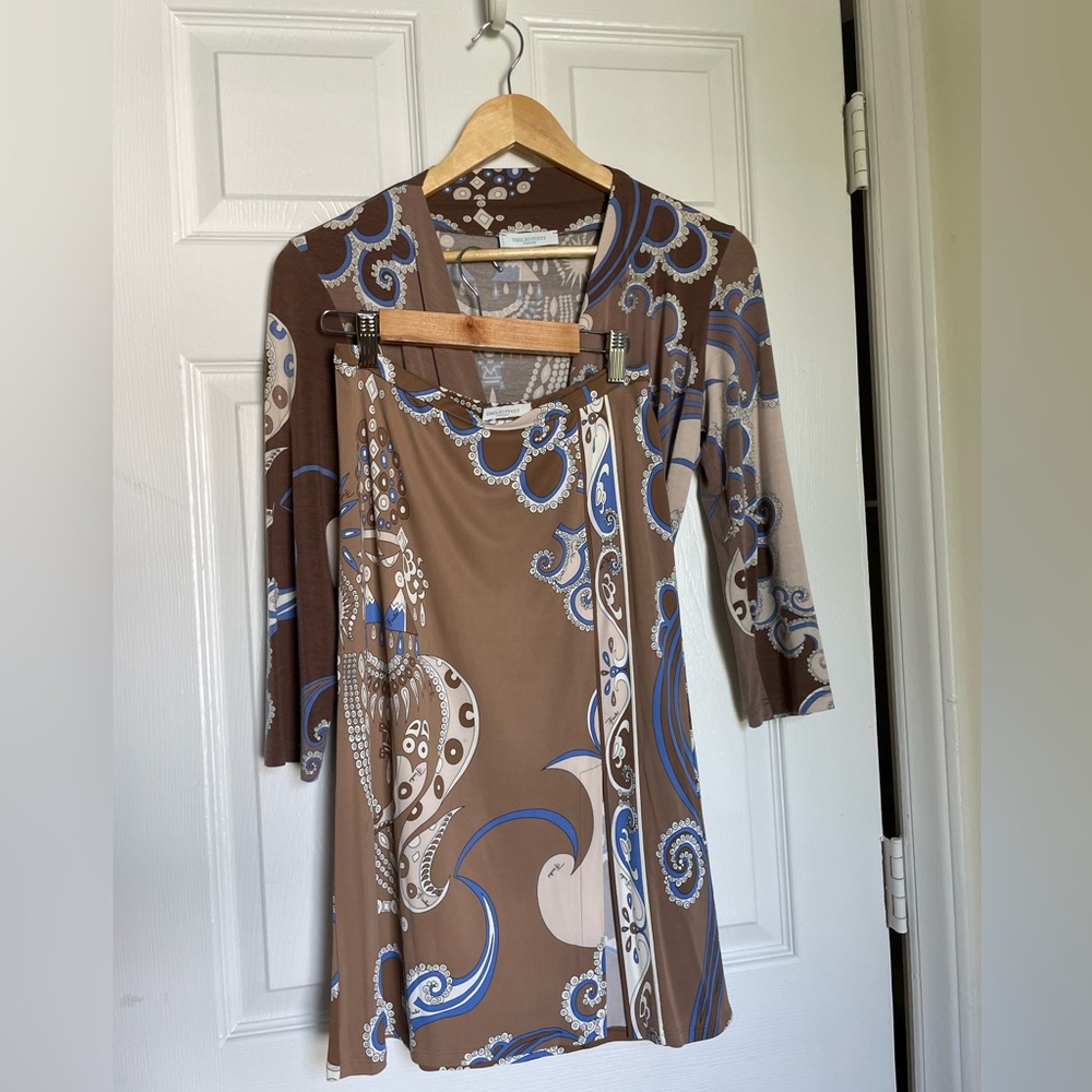 Y2k Emilio Pucci skirt set